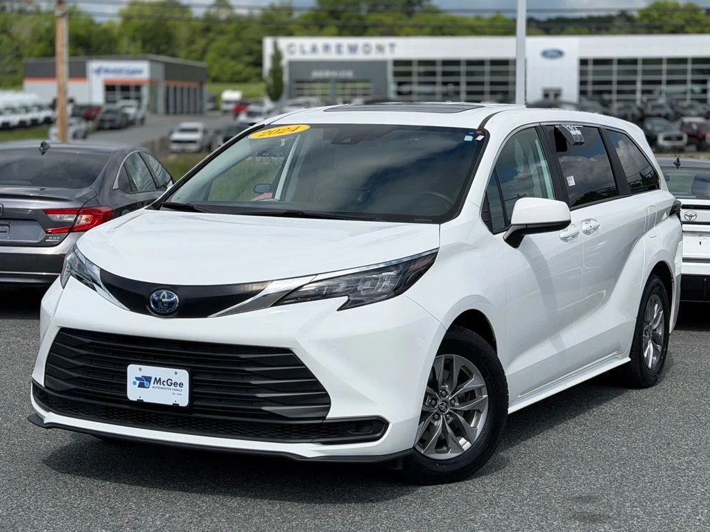 Certified Used 2024 White Toyota LE image 1