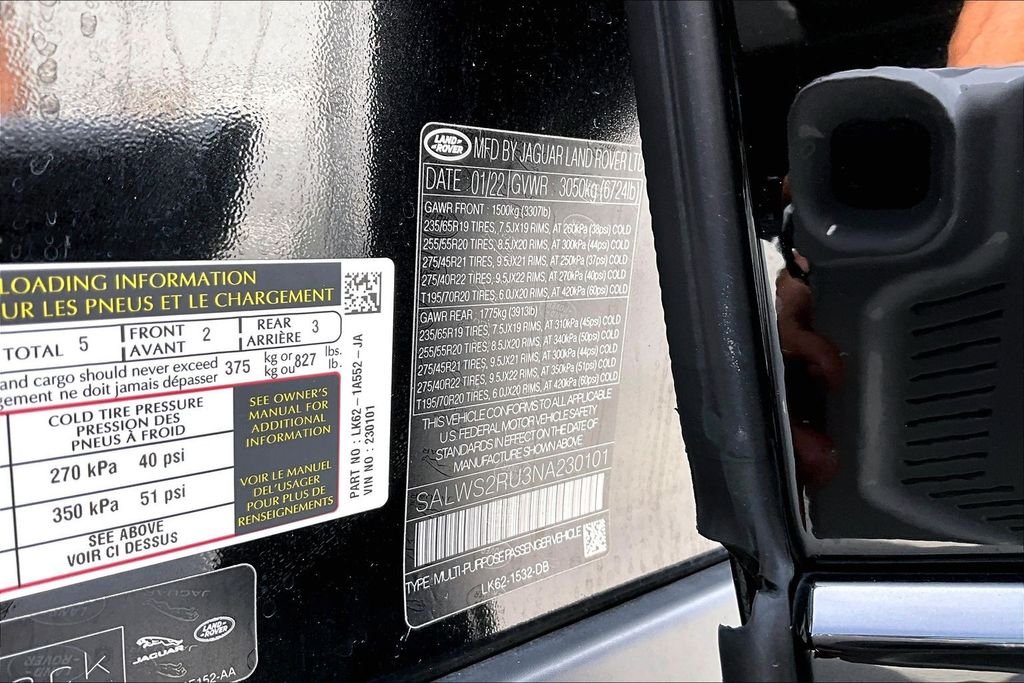 Certified Used 2022 Ligurian Black Land Rover HST image 17