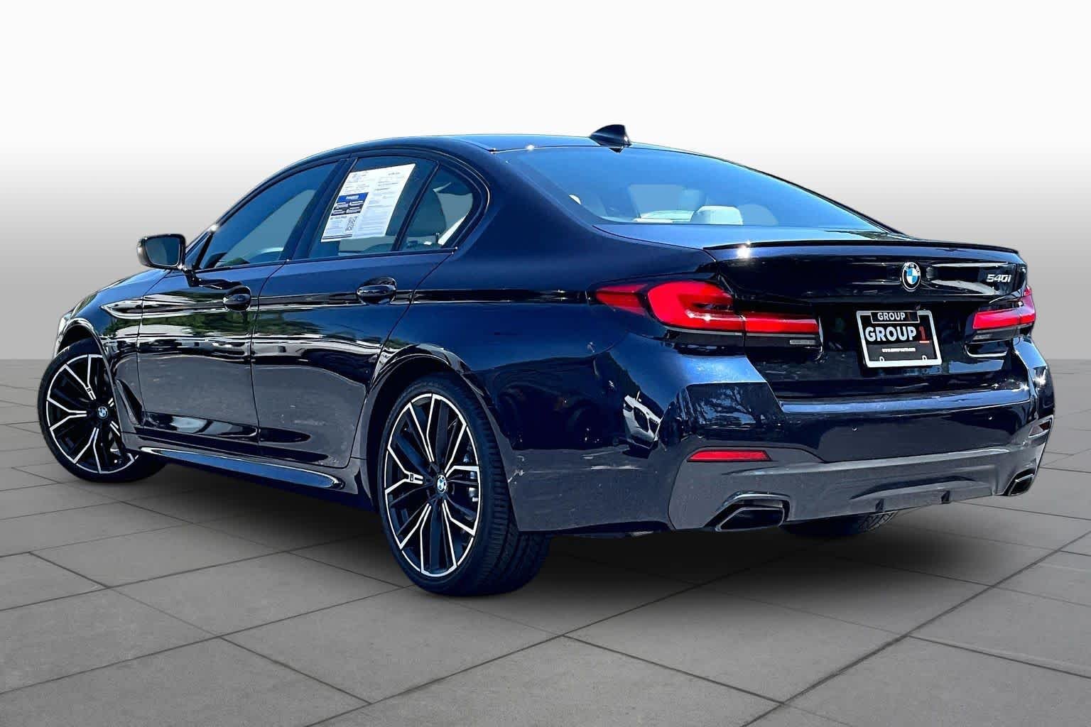 Certified Used 2023 Carbon Black Metallic BMW 540i image 11