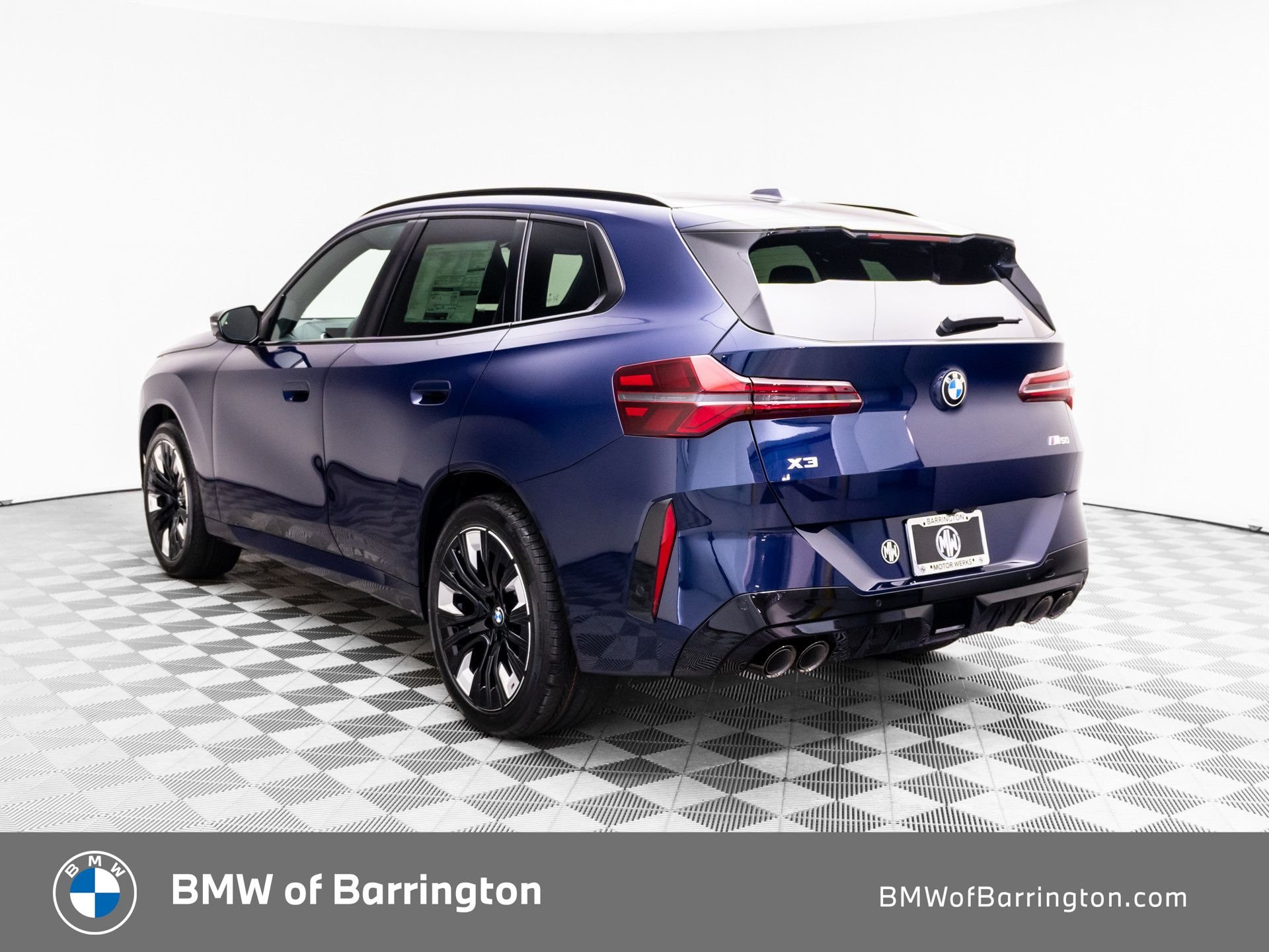New 2026 Tanzanite Blue II Metallic BMW M50 xDrive image 3