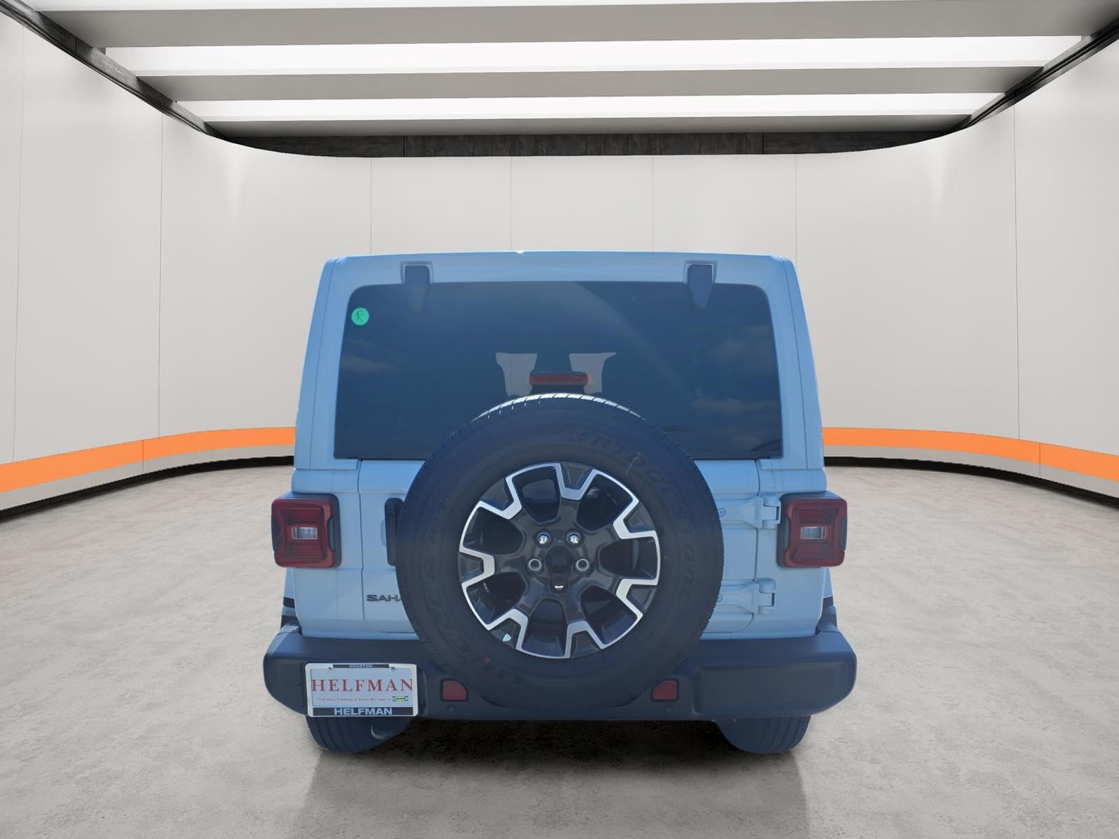 New 2026 Bright White Clear-Coat Exterior Paint Jeep Sahara image 5