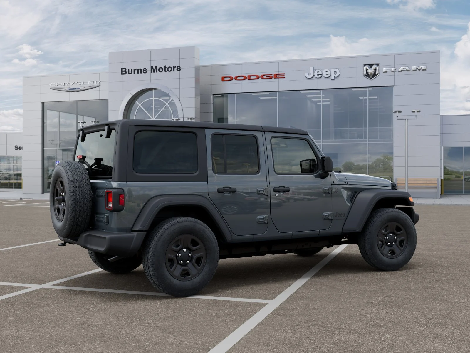 New 2026 Anvil Clear-Coat Exterior Paint Jeep Sport 4-Door image 4