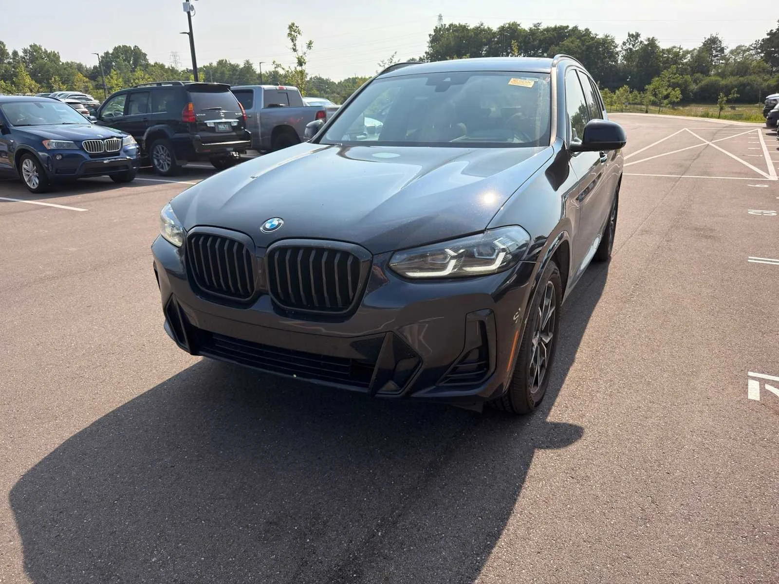 Certified Used 2024 Carbon Black Metallic BMW xDrive30i image 3