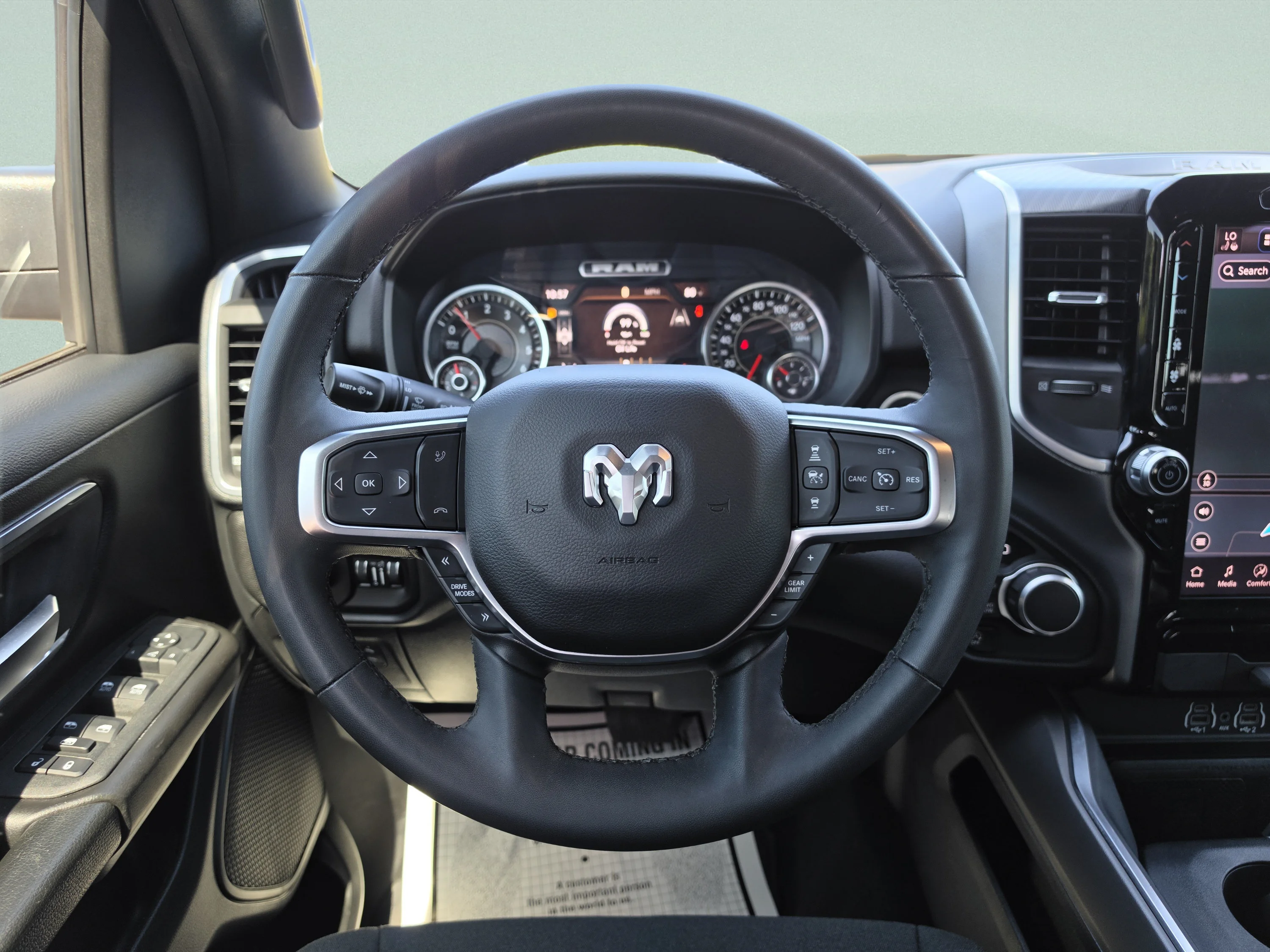 Used 2025 Diamond Black Crystal Pearlcoat Ram Big Horn image 16