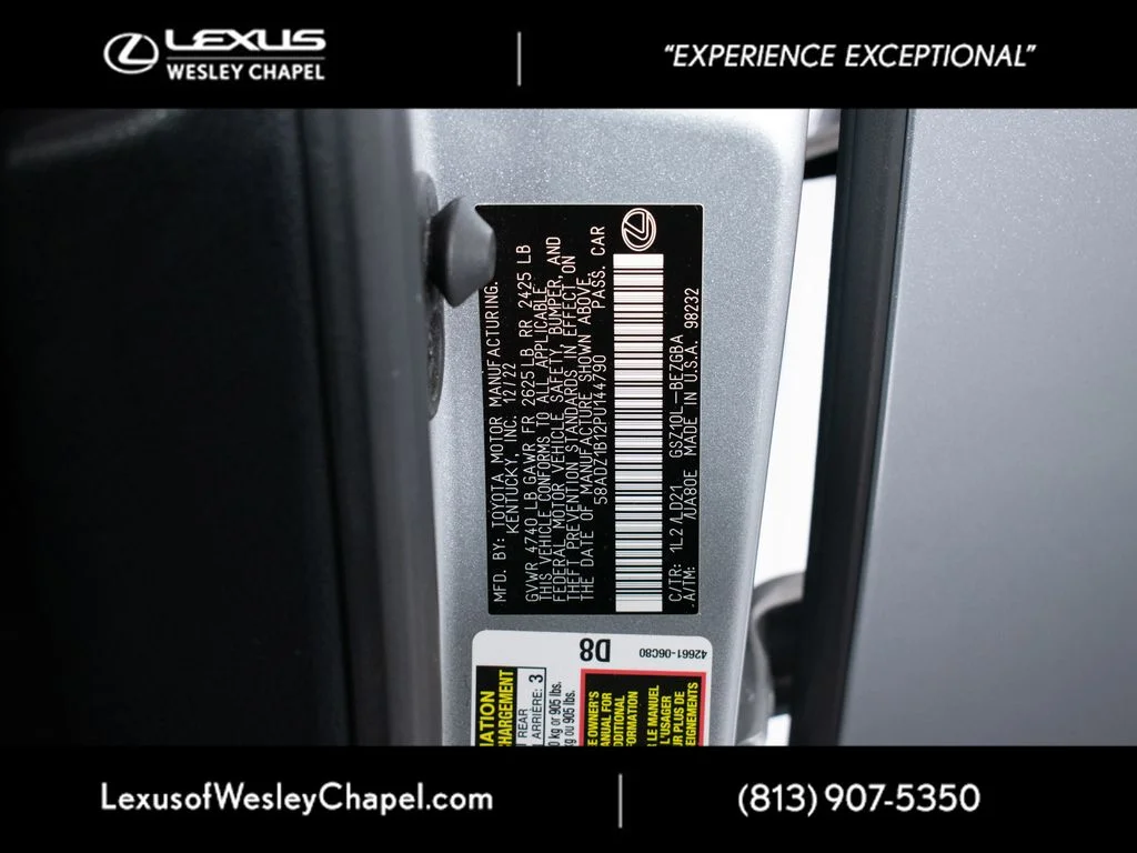 Certified Used 2023 IRIDIUM Lexus 350 image 43