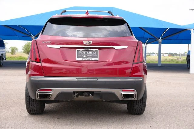 Used 2021 Red Cadillac Premium Luxury image 4