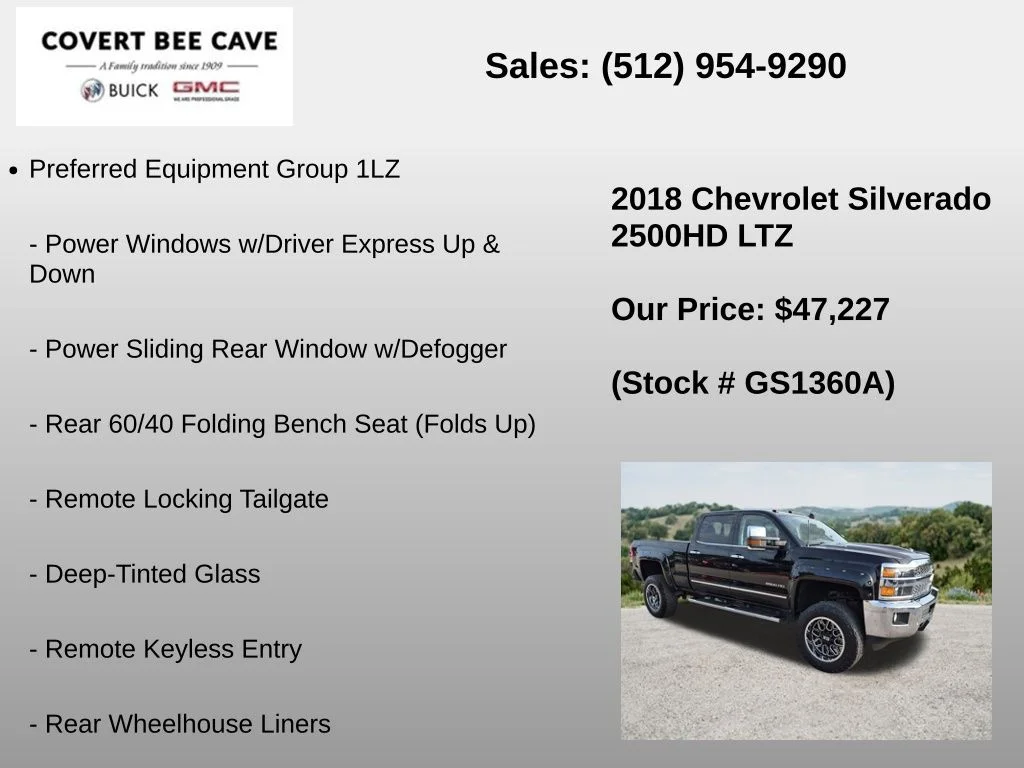 Used 2018 Black Chevrolet LTZ image 6