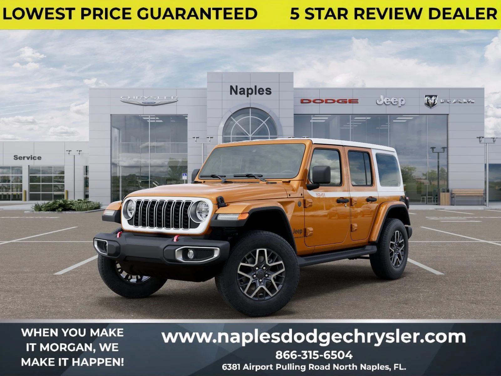 New 2026 Goldilocks Exterior Paint Jeep Sahara image 1