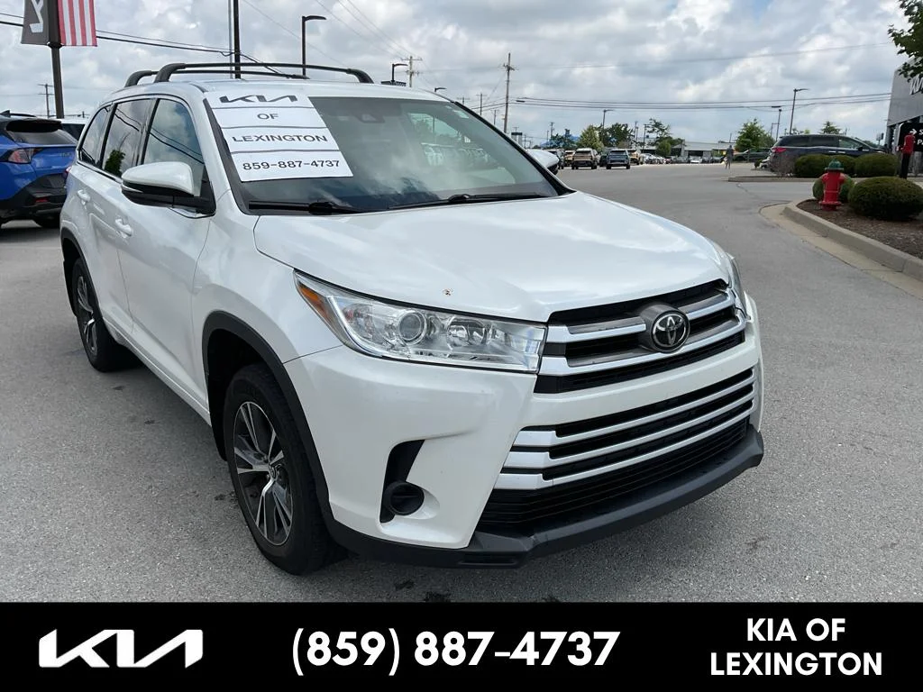 Used 2018 Blizzard Pearl Toyota LE image 1