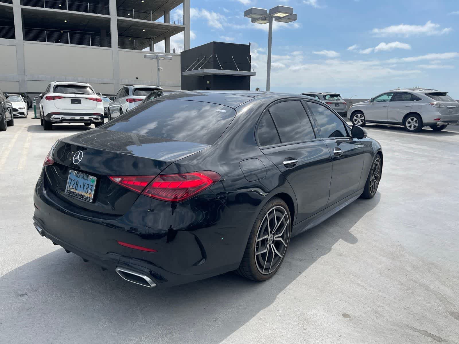 Certified Used 2023 Black Mercedes-Benz C 300 image 3