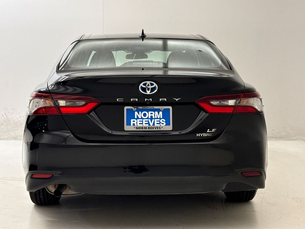 Used 2023 Midnight Black Metallic Toyota LE image 8