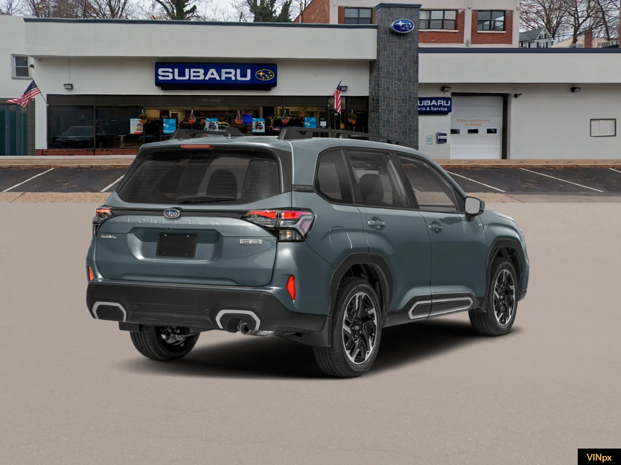 New 2026 Daybreak Blue Pearl Subaru Limited Hybrid image 2