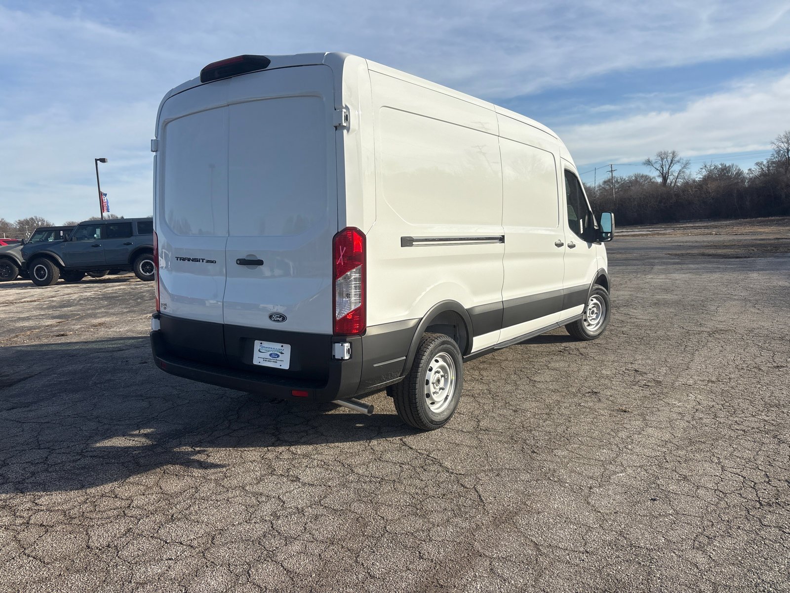New 2026 Oxford White Ford Cargo Van image 6