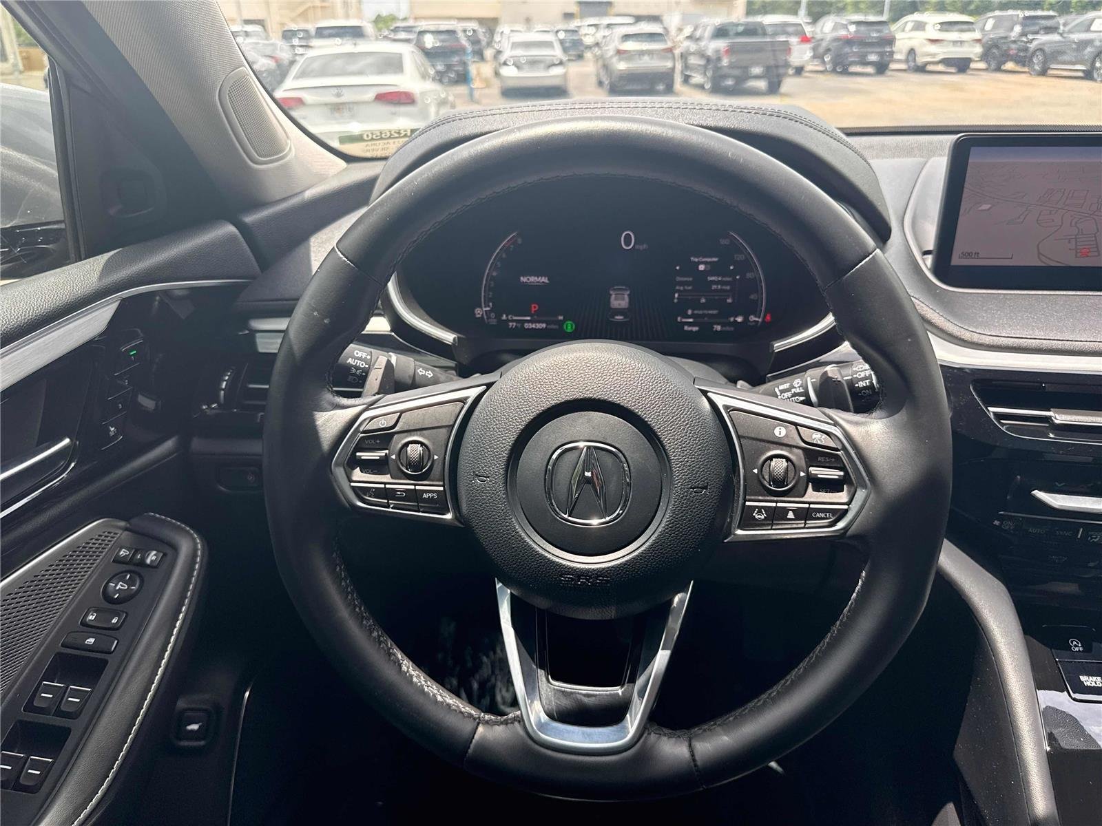 Used 2023 Lunar Silver Metallic Acura w/Tech image 17