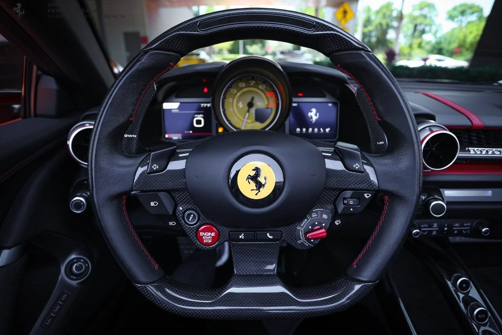Certified Used 2021 Rosso Scuderia Ferrari Base image 34