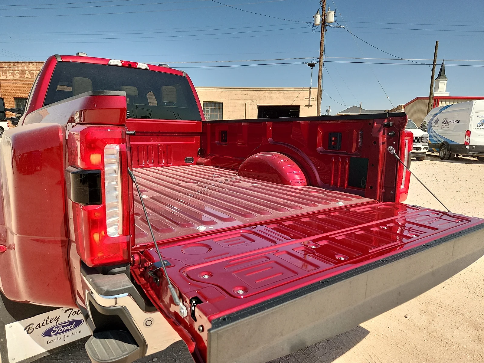 New 2026 Ruby Red Metallic Tinted Clearcoat Ford Lariat image 12