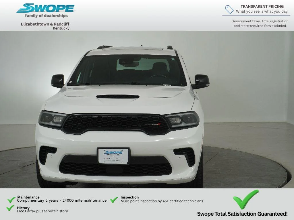 Used 2024 White Knuckle Clearcoat Dodge R/T Plus image 8