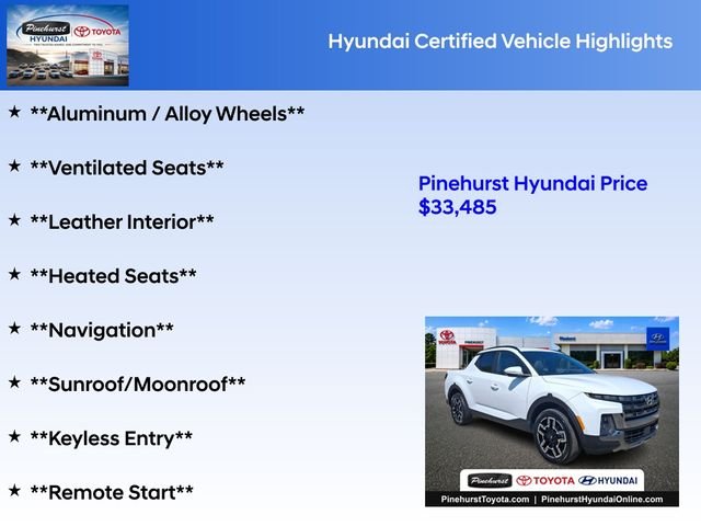 Certified Used 2025 White Hyundai Limited image 36