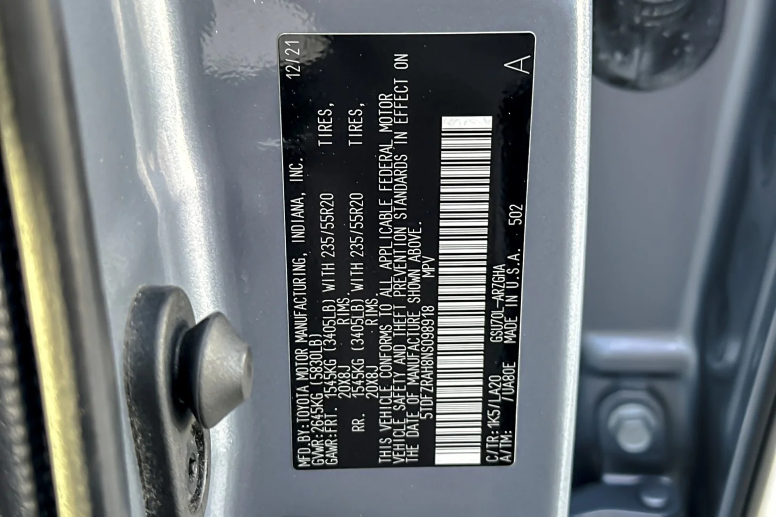 Certified Used 2022 Moon Dust Toyota Platinum image 28