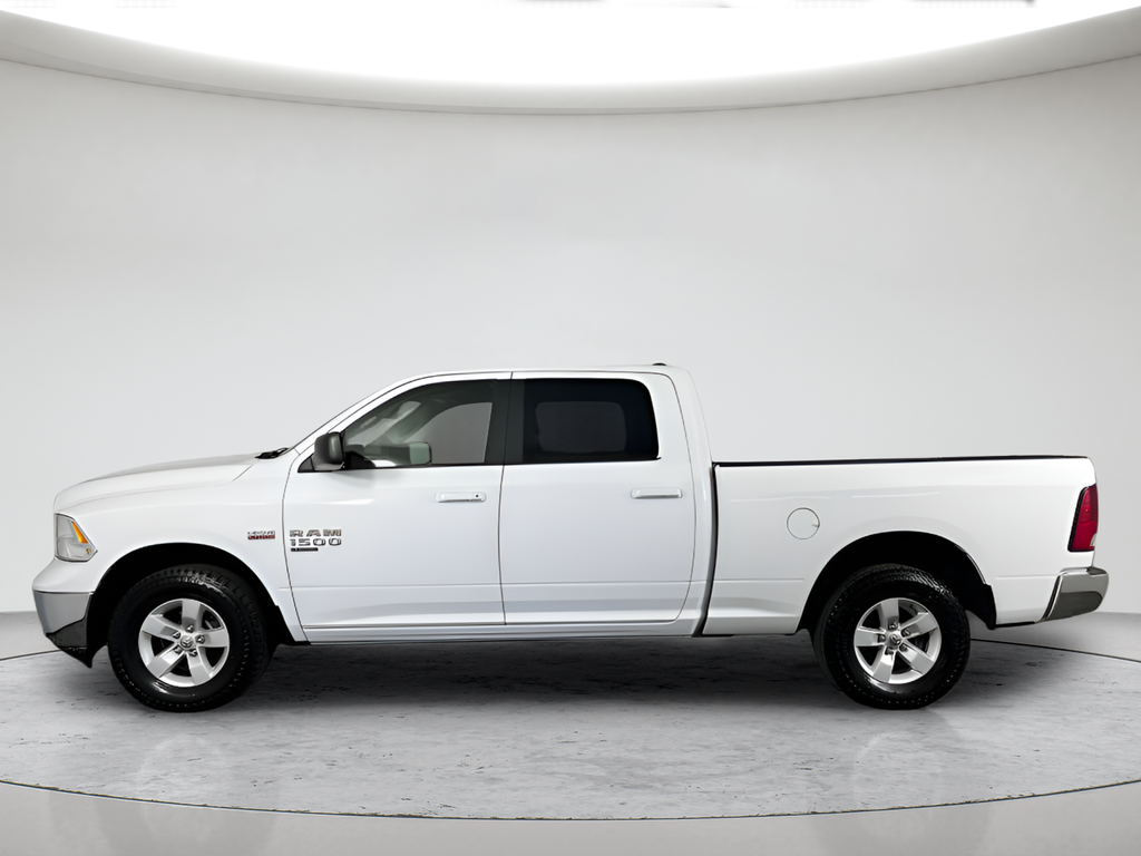 Used 2019 Bright White Clearcoat Ram SLT image 6