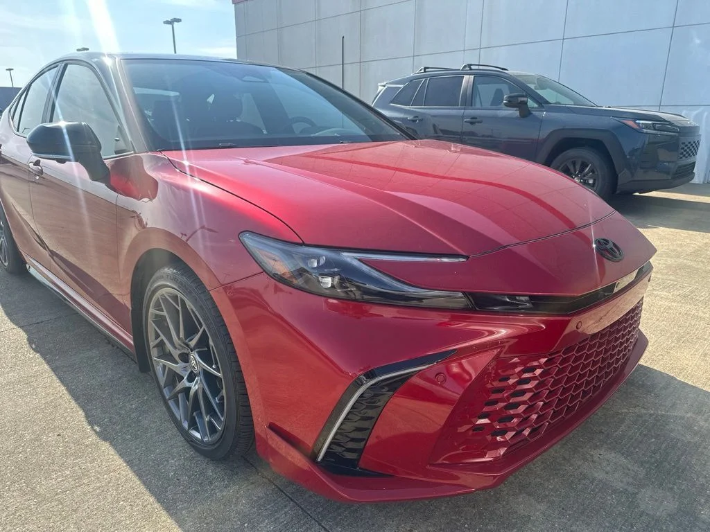 Used 2025 Red Toyota XSE image 2