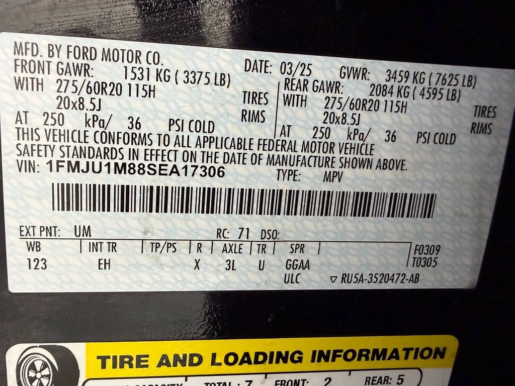 Used 2025 Black Ford Platinum image 22