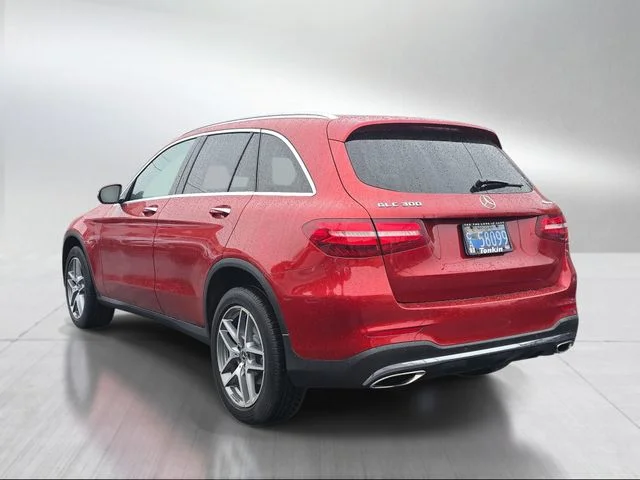 Used 2017 designo Cardinal Red Metallic Mercedes-Benz GLC 300 image 5