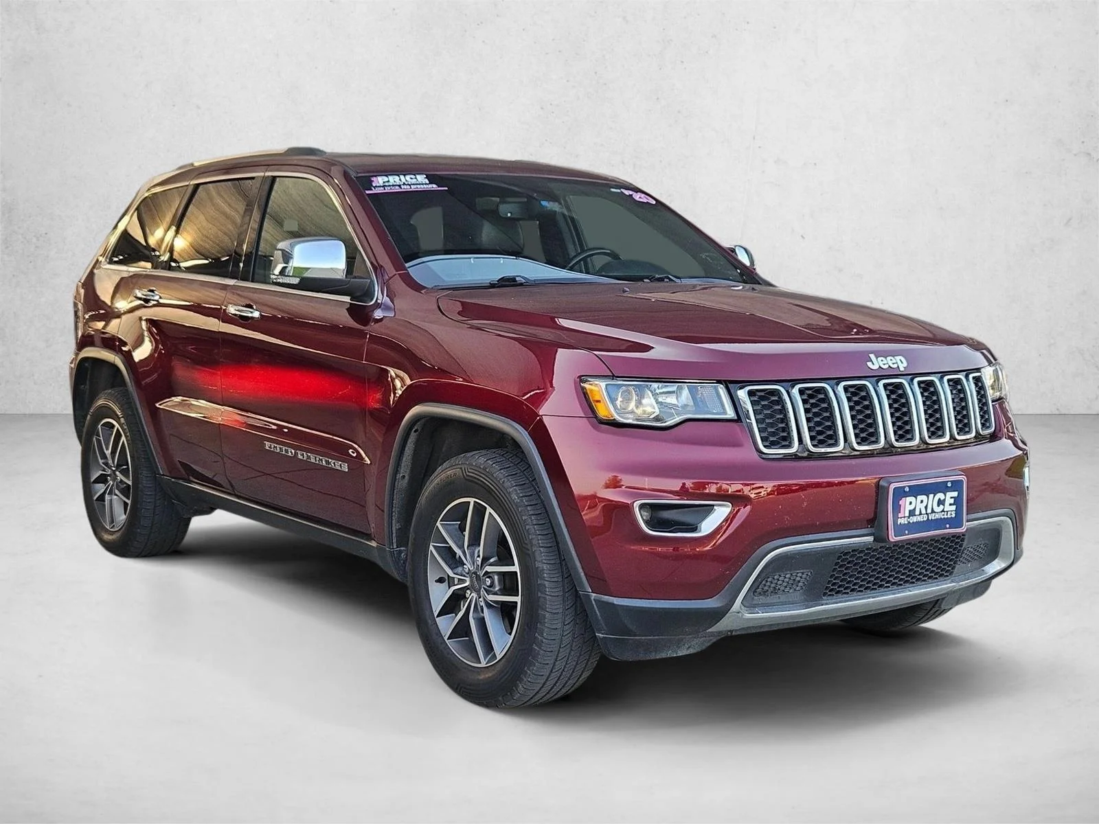 Used 2020 Velvet Red Pearlcoat Jeep Limited image 3