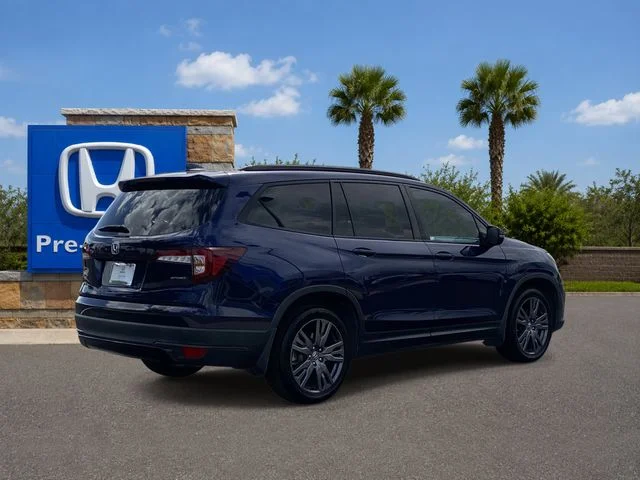 Certified Used 2022 Obsidian Blue Pearl Honda Sport image 5