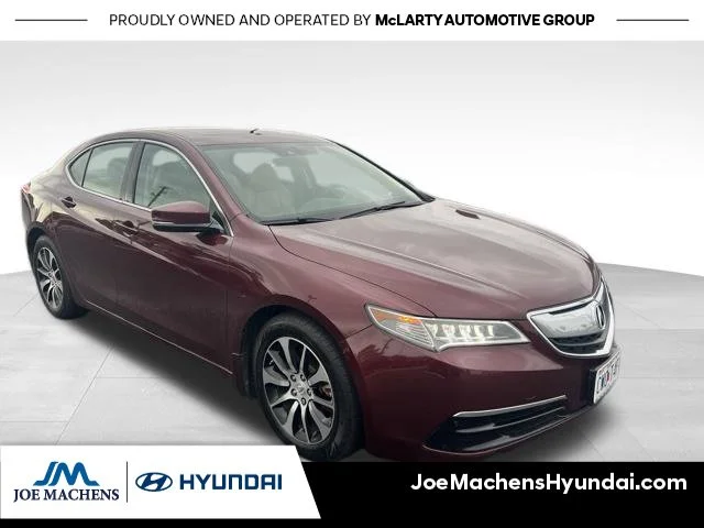 Used 2015 Red Acura Tech image 2