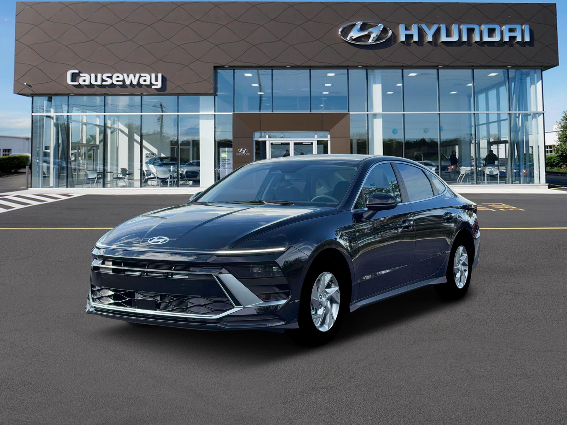 New 2026 Black Hyundai SE image 1