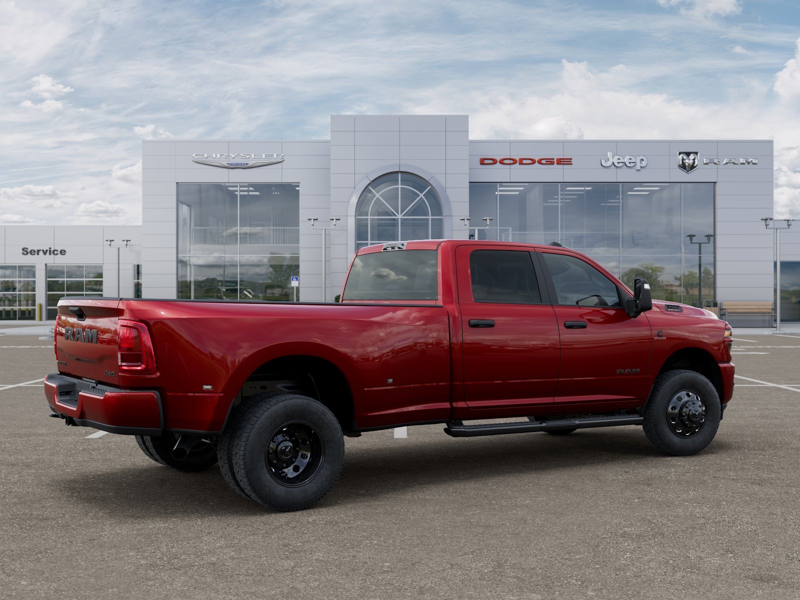 New 2026 Molten Red Pearlcoat RAM Big Horn image 29