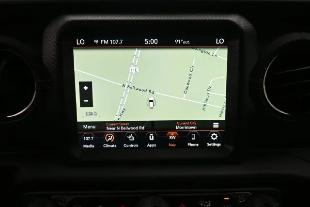 Used 2023 Black Clearcoat Jeep High Altitude image 34