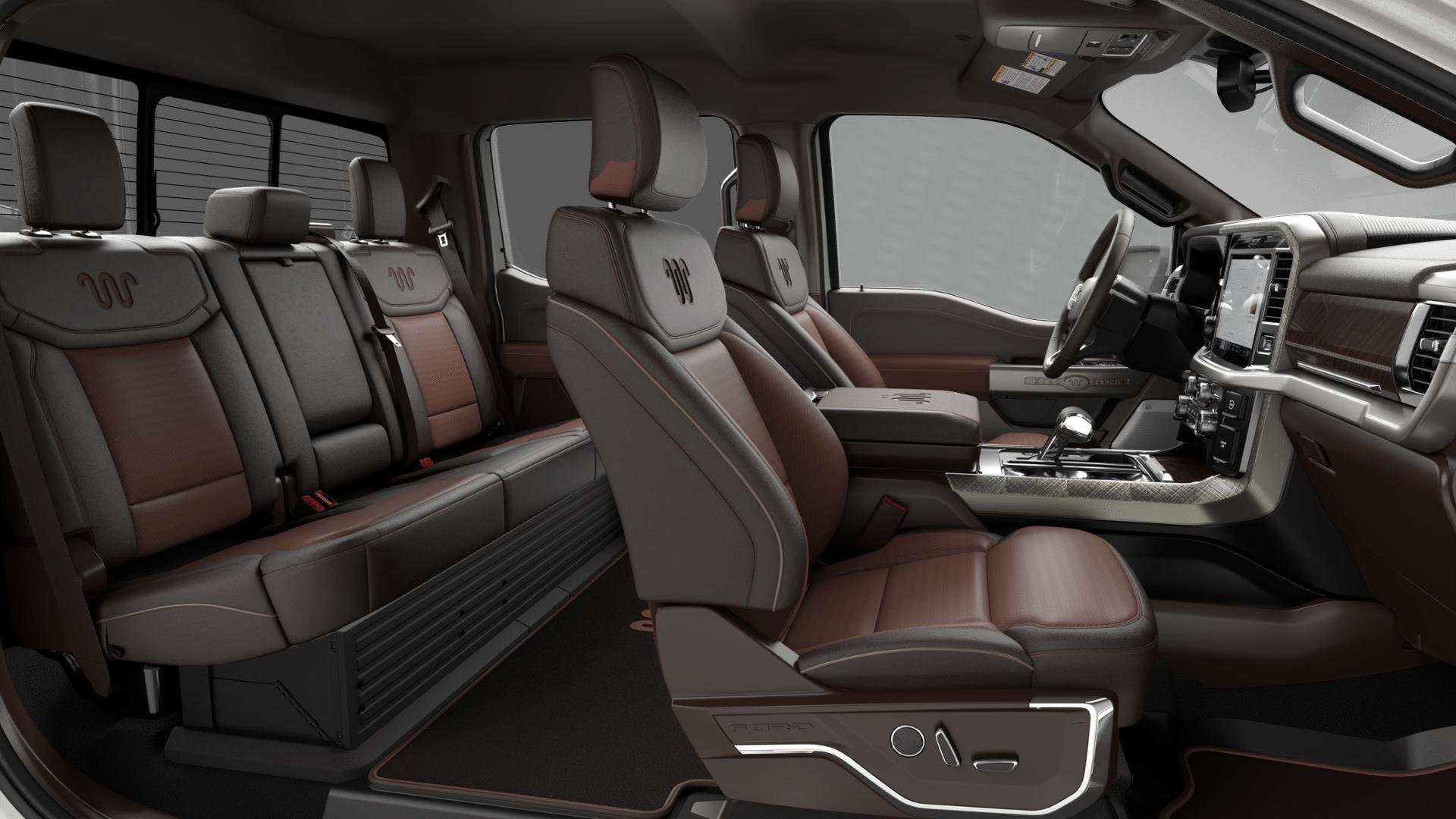 New 2026 Star White Metallic Tri-Coat Ford King Ranch image 6