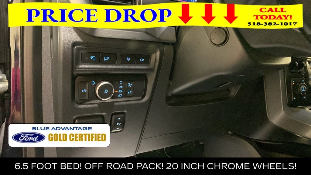 Certified Used 2022 Blue Metallic Ford Lariat image 33