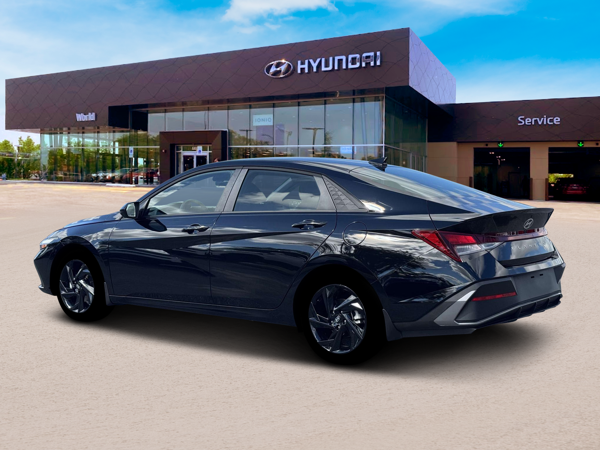 New 2026 Abyss Black Hyundai SEL Sport image 4
