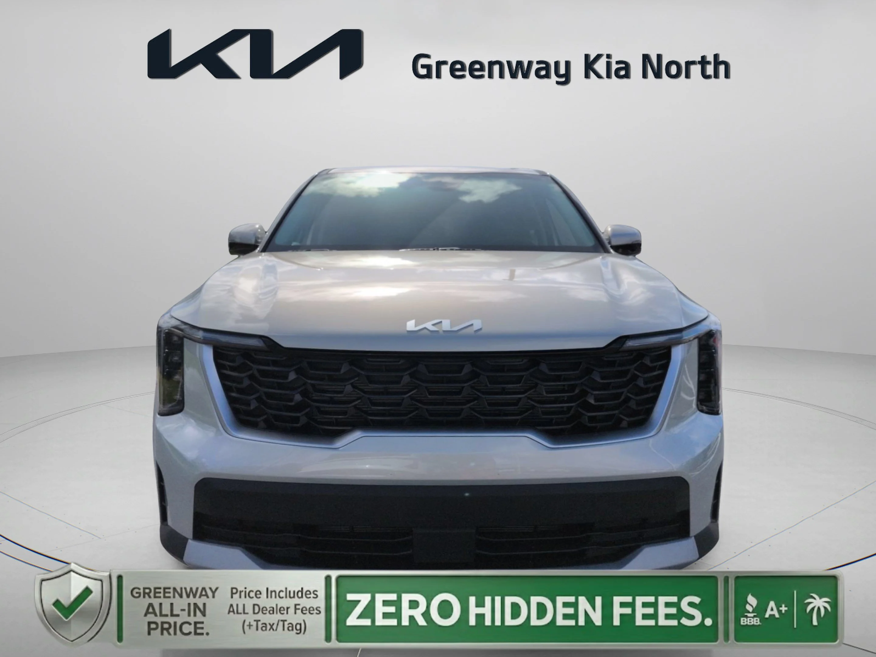 New 2026 Ivory Silver Kia LX image 3
