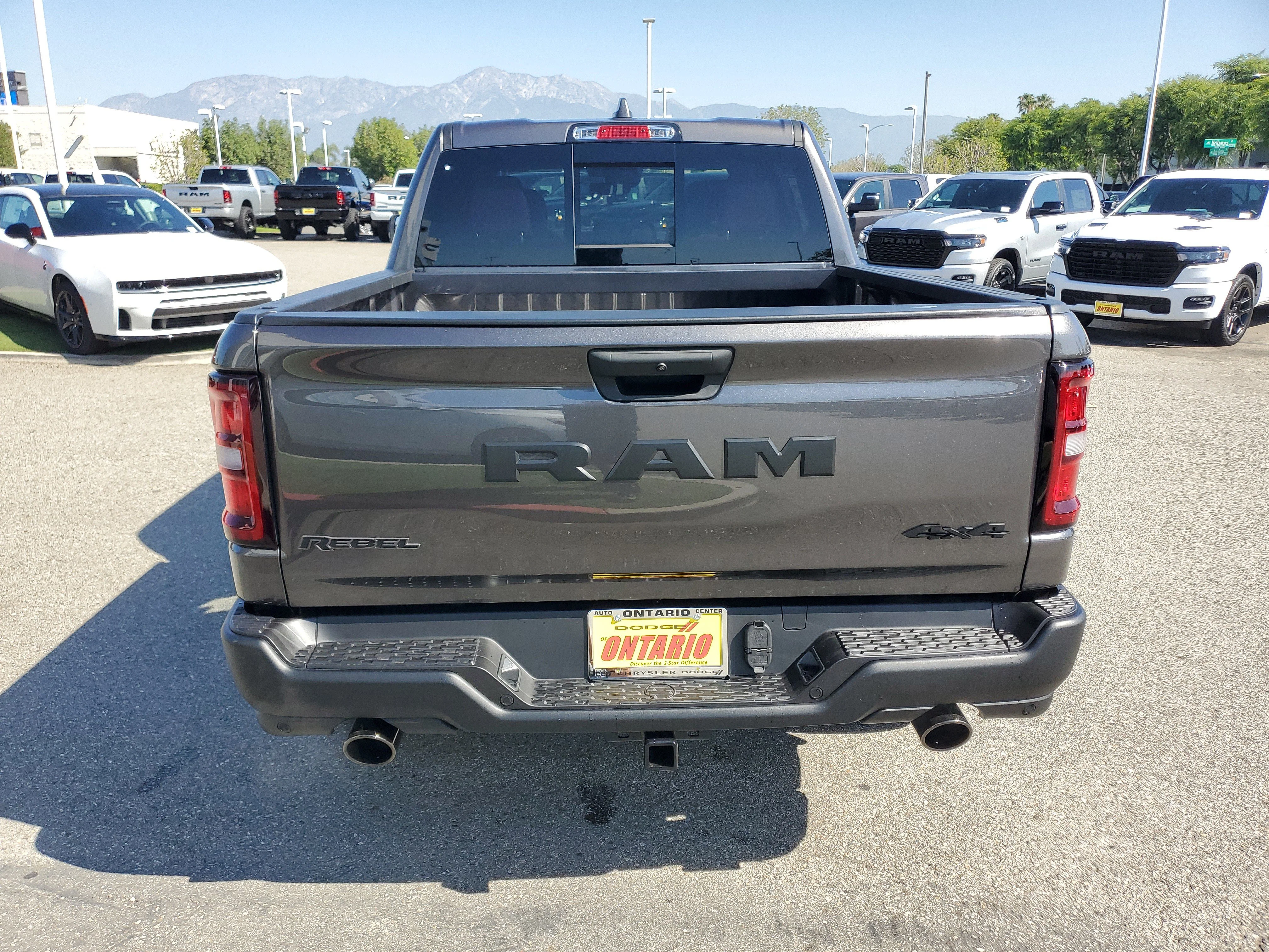 New 2026 Granite Crystal Metallic Clear-Coat Exterior Paint RAM Rebel image 4