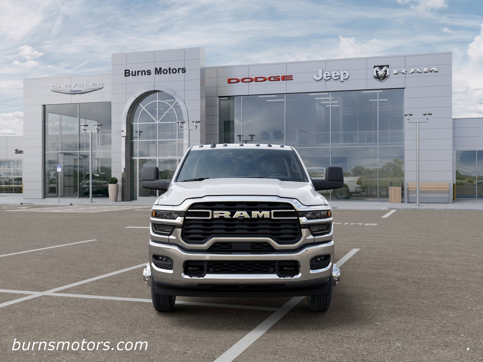 New 2026 Bright White Clear-Coat Exterior Paint RAM Tradesman Dually image 6