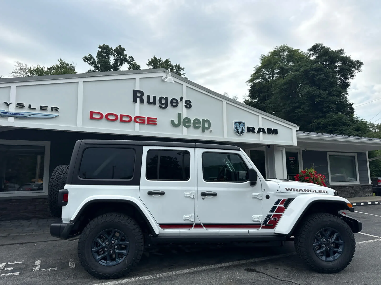 New 2026 Bright White Clearcoat Jeep Sport image 2