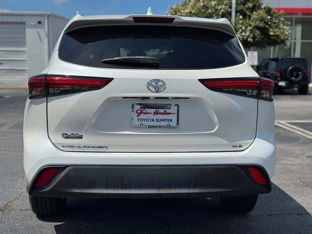 Certified Used 2021 White Toyota XLE image 10