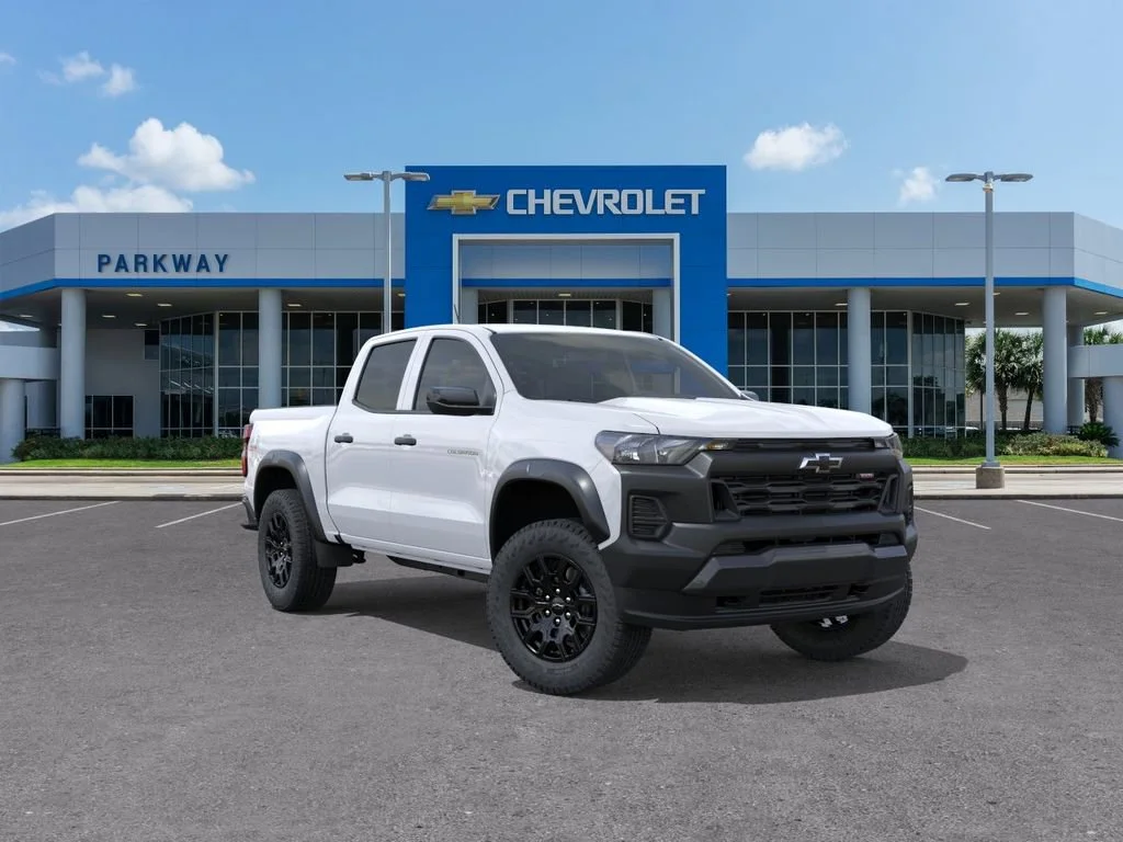 New 2026 Summit White Chevrolet Trail Boss image 1