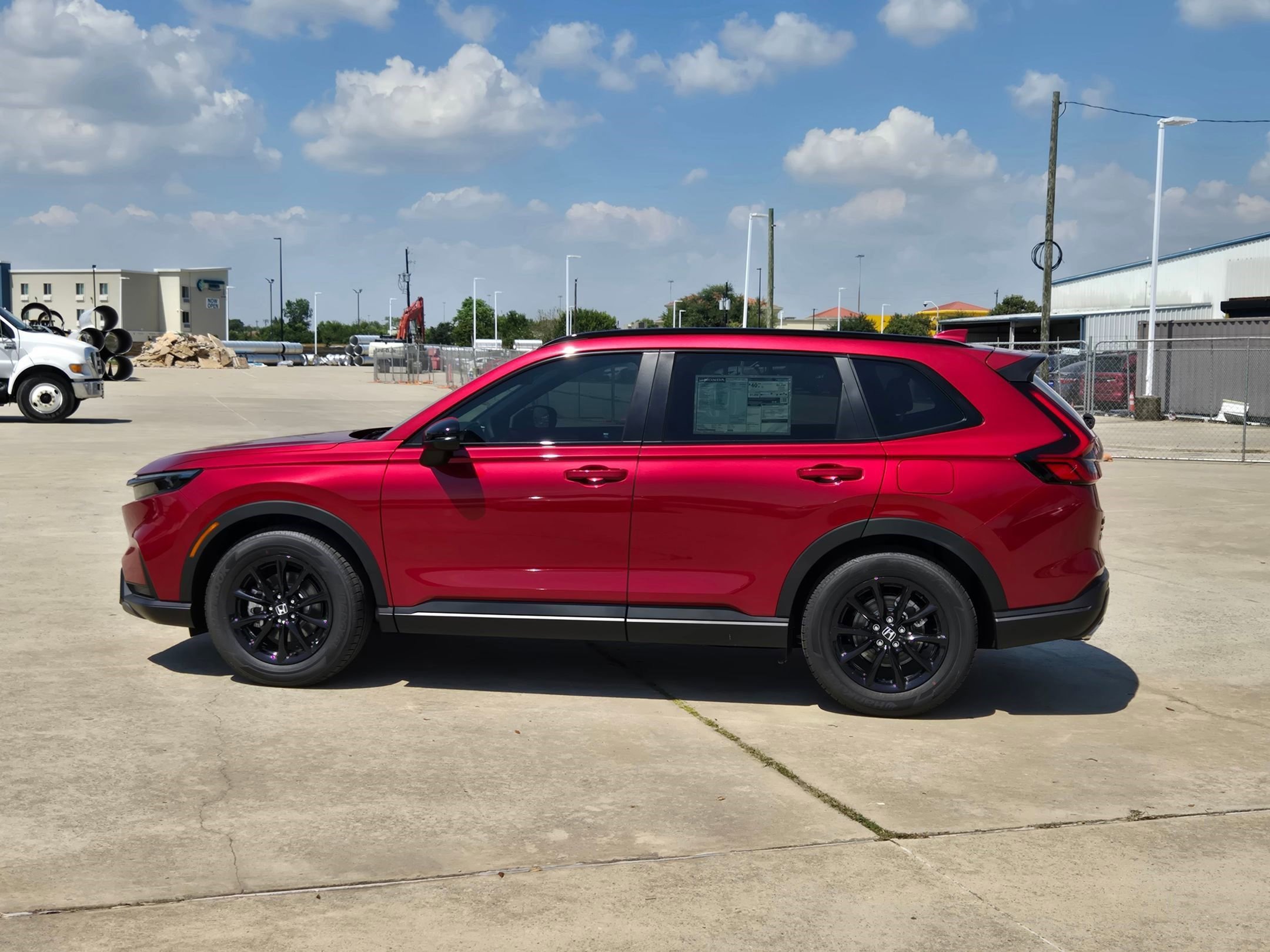 New 2026 Radiant Red Metallic Honda Sport image 7