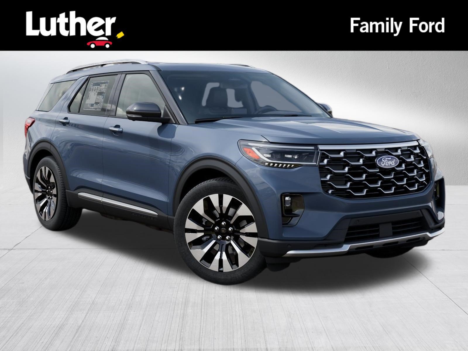 New 2027 Vapor Blue Metallic Ford Platinum image 1