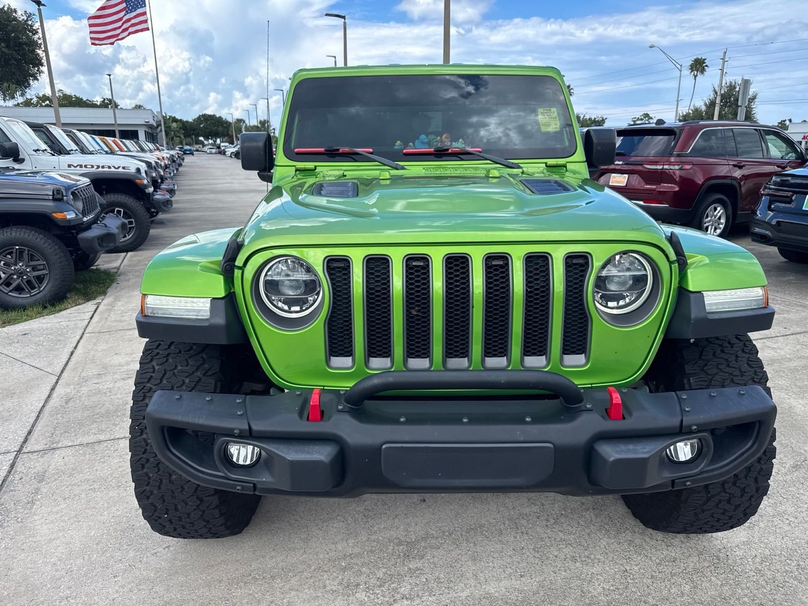 Used 2020 Green Jeep Unlimited Rubicon image 18