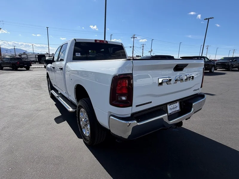 Used 2025 Bright White Clea Ram Big Horn image 5