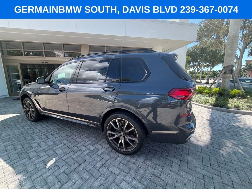 Used 2020 Gray Metallic BMW M50i image 6