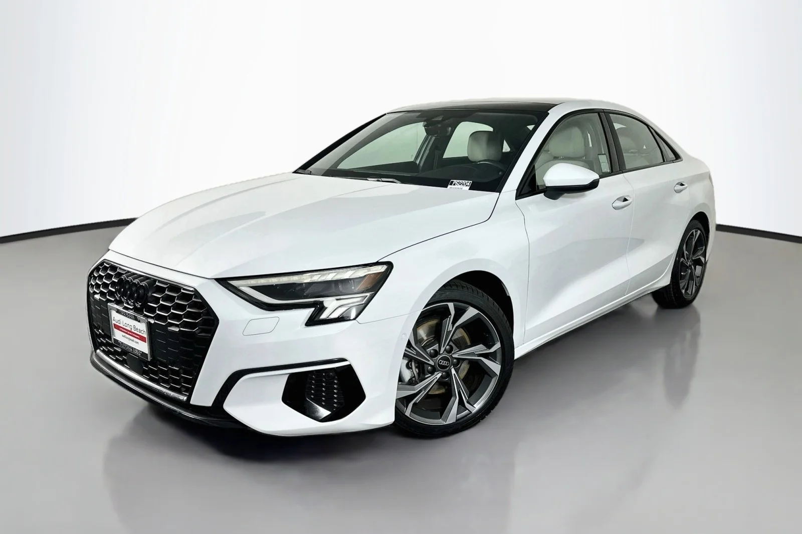 Used 2023 Glacier White Metallic Audi Premium image 1