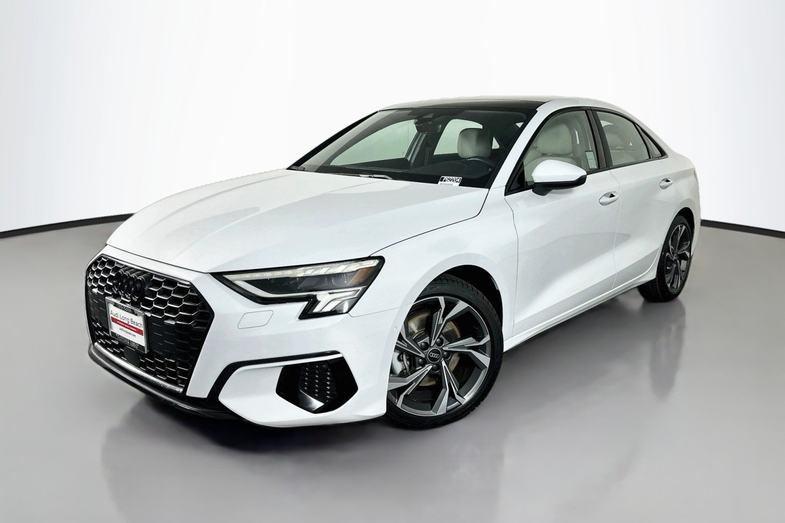Used 2023 Glacier White Metallic Audi Premium image 1