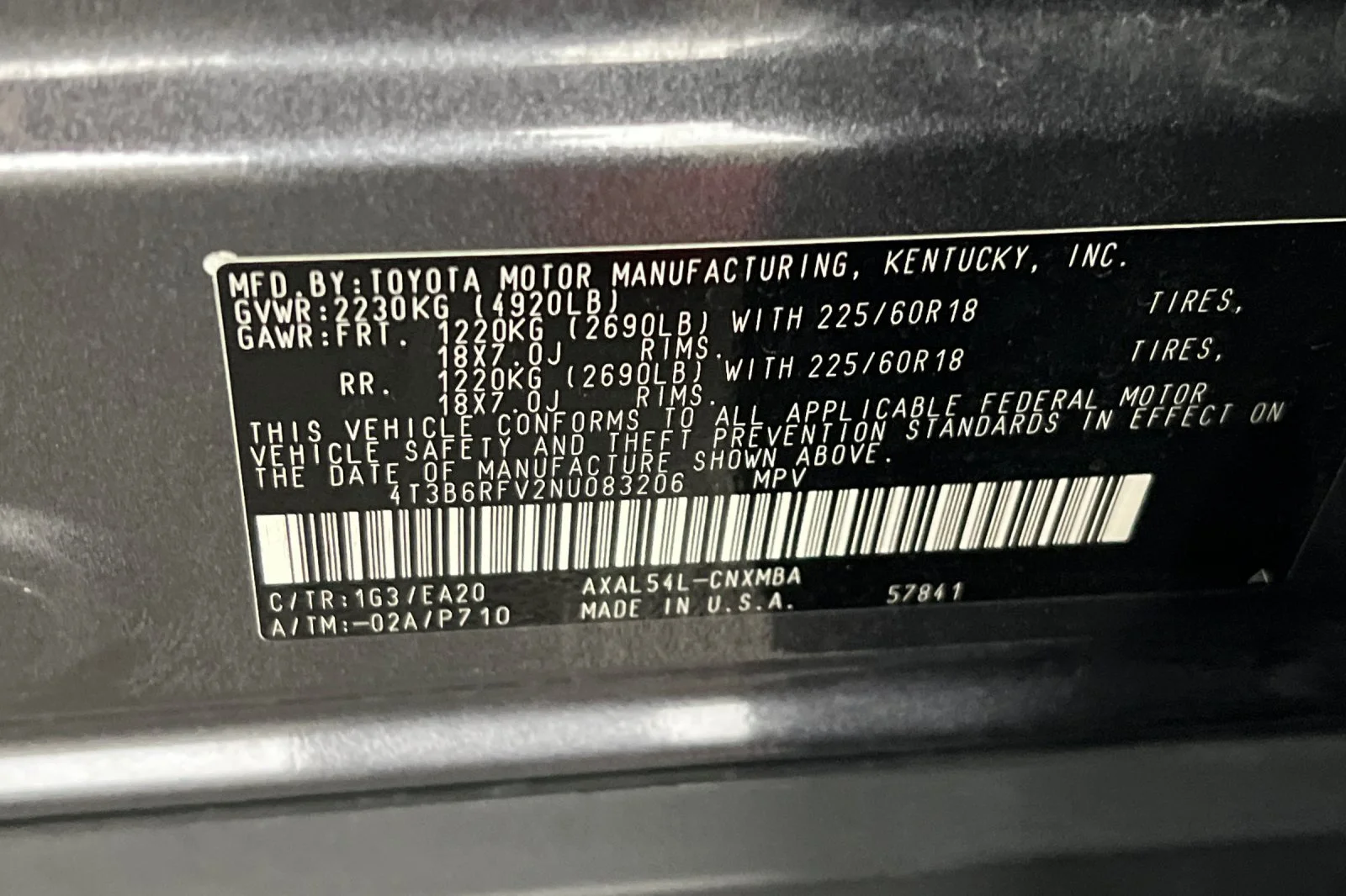 Certified Used 2022 Magnetic Gray Metallic Toyota Hybrid XLE Premium image 33